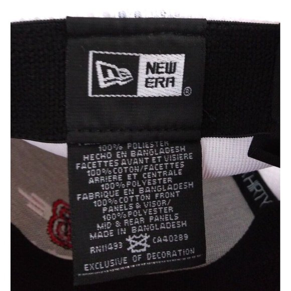 New Era 39Thirty Embroidered Unisex Fitted Baseball Cap Size L/XL 100% Polyester - Picture 8 of 10